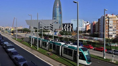 Las obras de conexión del tranvía de Barcelona por la Diagonal empezarán en marzo